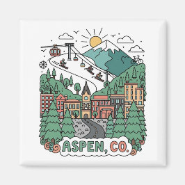 Imã Aspen Colorado Travel