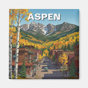 Imã Aspen Colorado Viagem