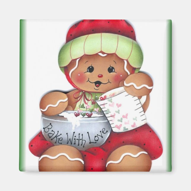 Imã Assar com Pão de Gingerpão de Amor (Frente)