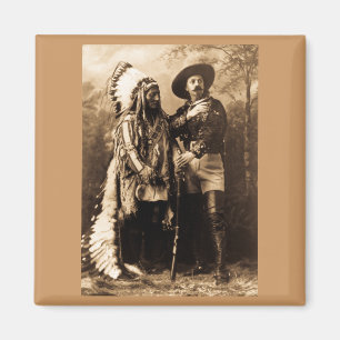 Imã Assento principal Bull e Buffalo Bill 1895