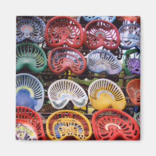 Imã Assentos do trator na mostra do trator