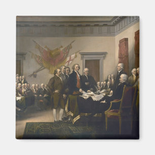 Imã Assinando a declaração de independência, o 4 de