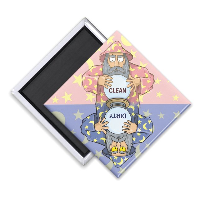 Imã Assistente com o Magnet da máquina de lavar louça  (Criador carregado)