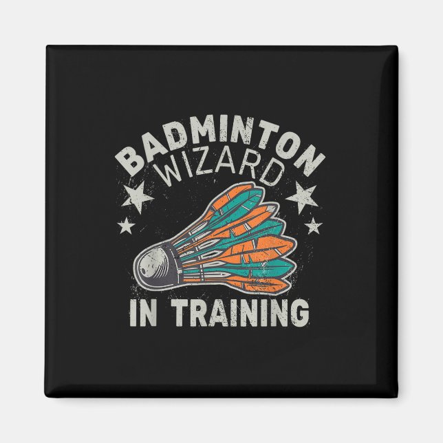 Imã Assistente De Badminton Na Formação De Shuttle Spo (Frente)