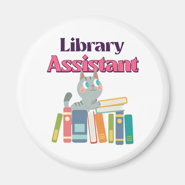 Imã Assistente de Biblioteca (Frente)