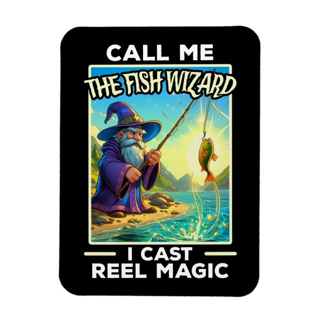 Ímã Assistente de pesca Whimsic (Vertical)