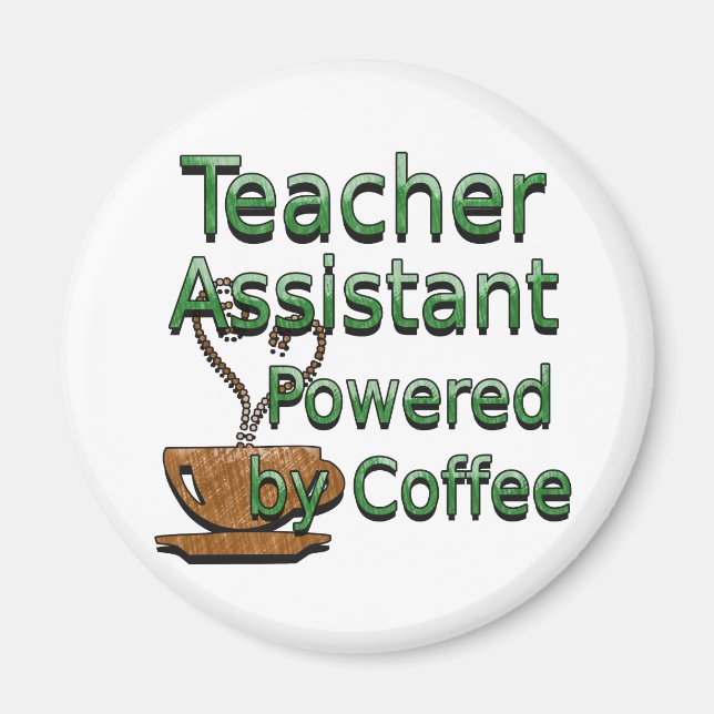 Imã Assistente de Professores Equipado com Café (Frente)