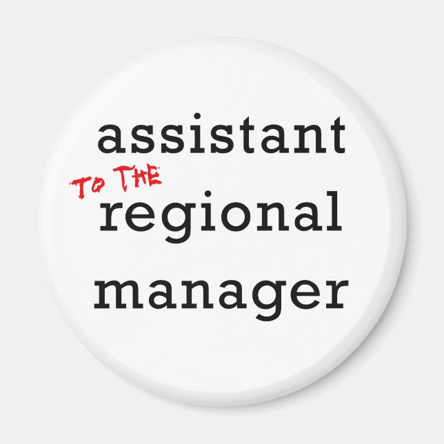 Imã Assistente (para) Gestor Regional (Frente)