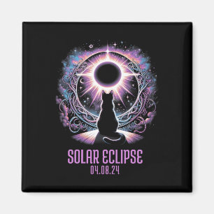 Imã Assistindo ao Eclipse Solar Total Abr 8 2024 Astro
