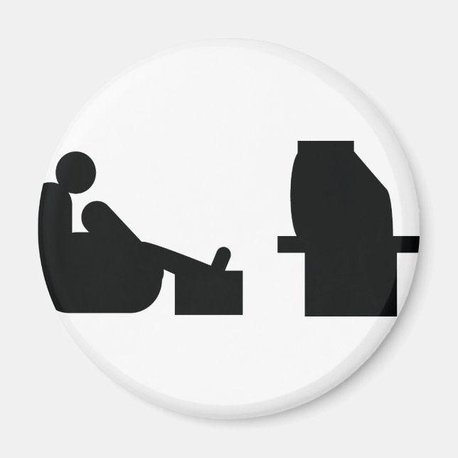 Imã assistir tv (Frente)