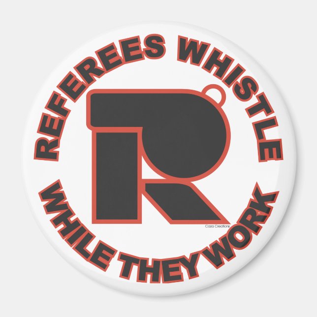 Imã Assobiar Enquanto Você Trabalha (Frente)