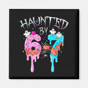 Imã Assombrado Por 6 7 Fantasma de Halloween Gen Alpha