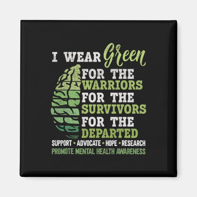 Imã Assuntos de Consciência da Saúde Mental Apoio Eu V (Frente)