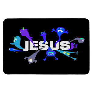 Ímã Assustador Jesus