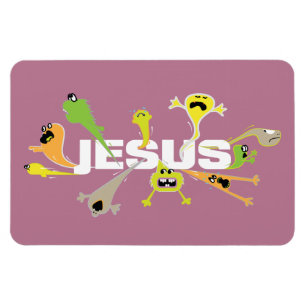 Ímã Assustador Jesus