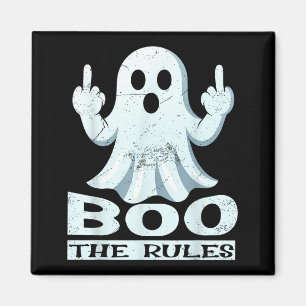 Imã Assuste as regras – meme de Halloween de fantasma