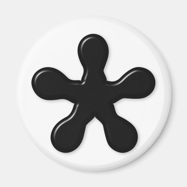 Imã Asterisk Magnet (Frente)