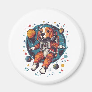 Imã Astronaut Beagle � Cão Explorador Espacial