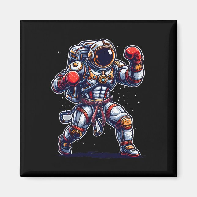Imã Astronaut Muay Thai Boxe Caratê Kickboxing Marti (Frente)