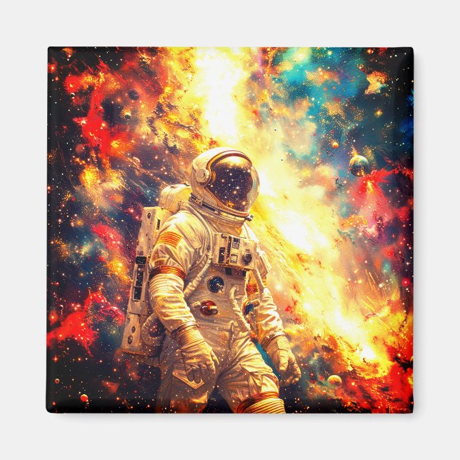 Imã Astronauta (Frente)