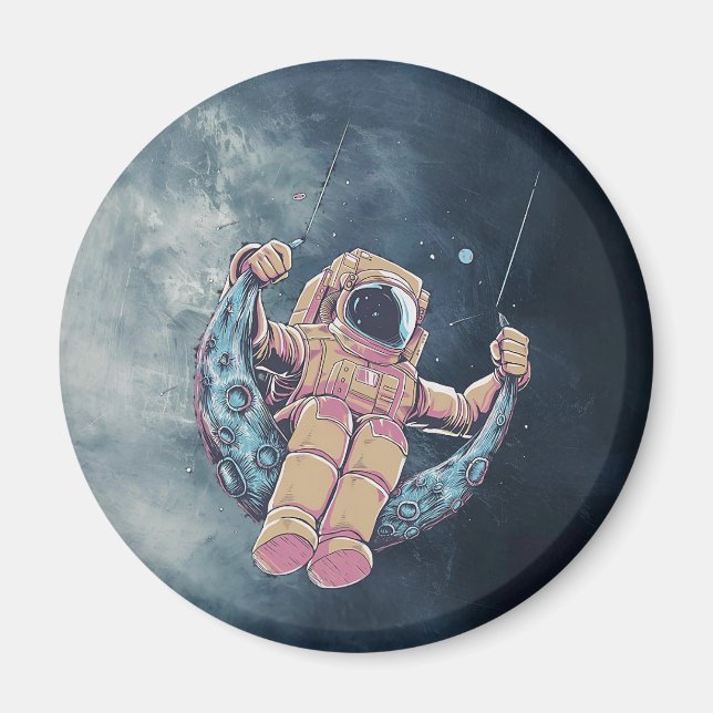 Imã Astronauta (Frente)