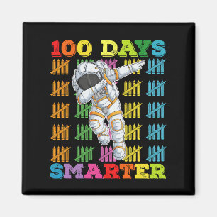 Imã Astronauta 100 Dias Mais Inteligente 100º Dia de E