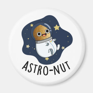 Imã Astronauta Astronauta Engraçado de Noz Astro
