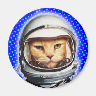 Imã Astronauta Cat