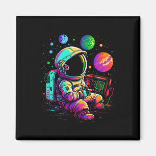 Imã Astronauta de Jogos Universos em Planetas de Arcad