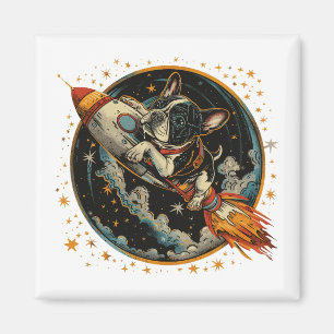 Imã Astronauta do Bulldog Francês