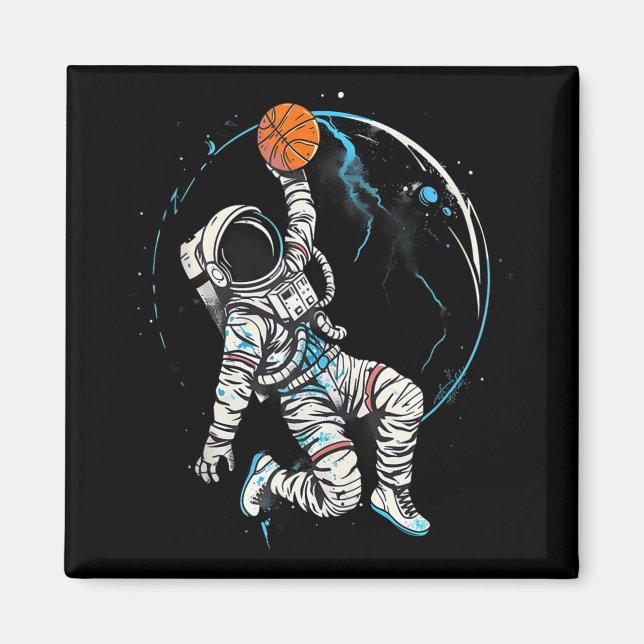 Imã Astronauta Dra, jogador de basquete de Trabalho de (Frente)