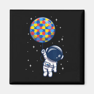 Imã Astronauta Engraçado Bylloon Conscientização do Au