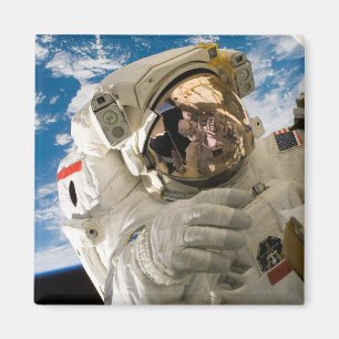 Imã Astronauta Galáctico Legal Imagens Espaciais Exte