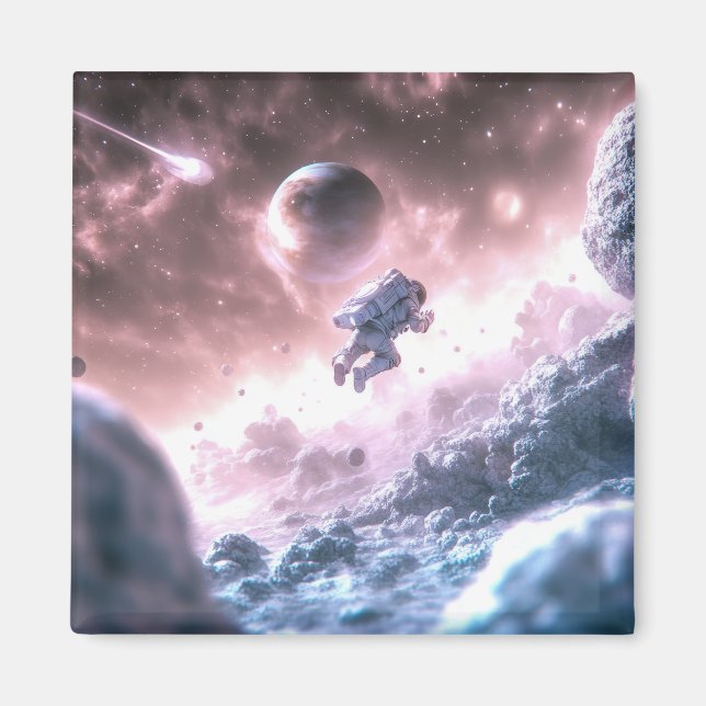 Imã Astronauta Saltante (Frente)