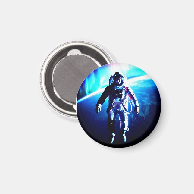 IMÃ ASTRONAUTA SEM CORDA  (Front/Back)