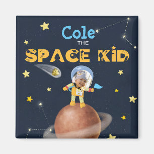Imã 👨 🚀 Astronauta tema de espaço bonito No