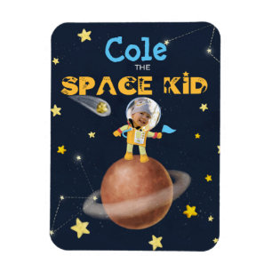 Ímã 👨 🚀 Astronauta tema de espaço bonito No
