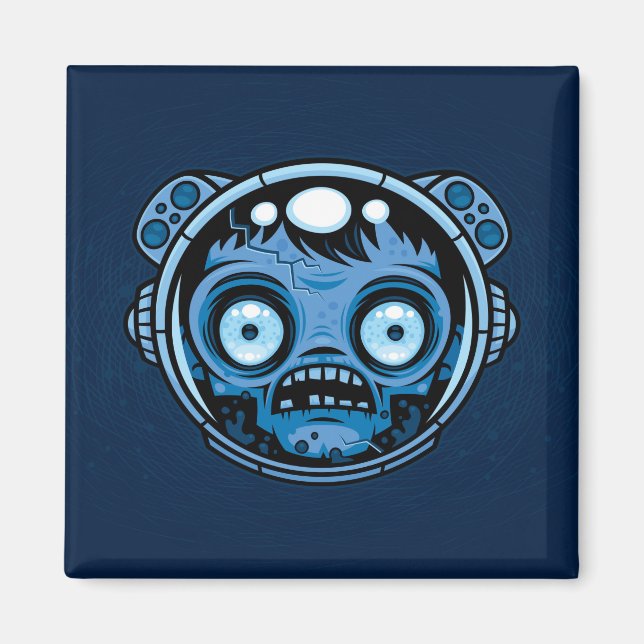 Imã Astronauta Zombie (Frente)