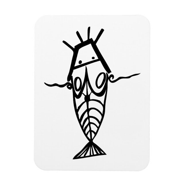 Ímã Astronautas Antigos (Vertical)