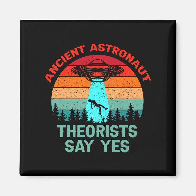 Imã Astronautas Antigos Teóricos Dizem Sim Espaço Alie (Frente)
