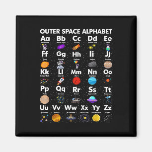Imã Astronomia por Ciências do Alfabeto Exterior Kid