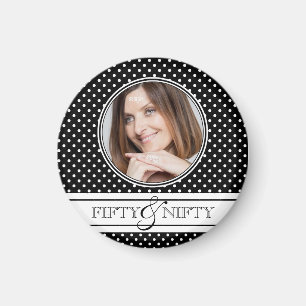 Imã Astucioso na lembrança da foto de 50 bolinhas