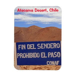 Ímã Atacama geoglifos, Chile Magnet