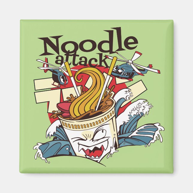 Imã Ataque a Noodle (Frente)