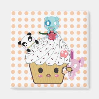 Imã Ataque ao cupcake! (>_<)