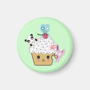 Imã Ataque ao cupcake! (>_<)