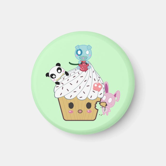 Imã Ataque ao cupcake! (>_<) (Frente)