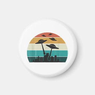 Imã Ataque OVNI Retroativo Sunset - Legal Molho Voador
