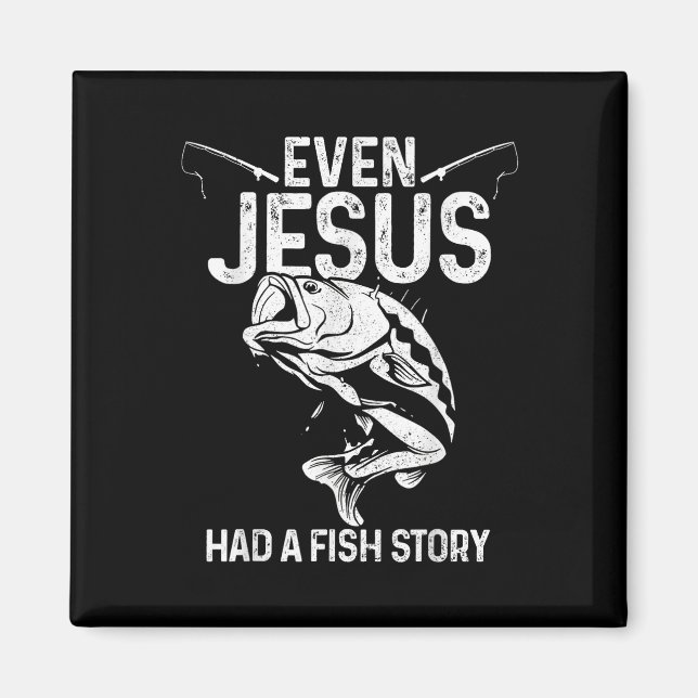 Imã Até Jesus Tinha Uma História de Peixe Engraçada de (Frente)