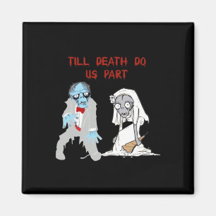Imã Até que a Morte nos Separe Casamento Zumbi Casal d